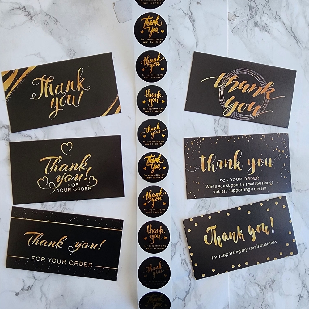 550 pc business card and Stickers